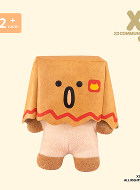 X3COMMUNE 可爱小猫阿狗暹罗猫小猫毛绒玩偶公仔柔软舒适礼物玩具