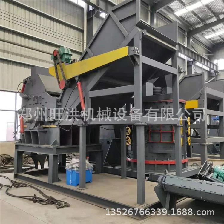 重型金属破碎机断桥铝生铝废铝锤式粉碎机废料打球机自行车团球机