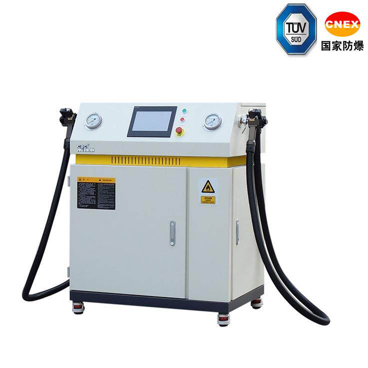 西爱西尔CACL T4双枪双系统冷媒灌注机R134R407R404R410雪种机