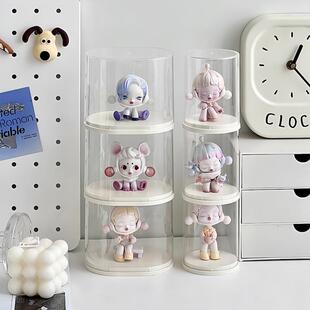 盲盒收纳展示架玩具模型Figure盒压克力透明防尘积木柜小摆件收藏
