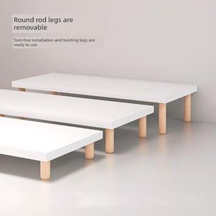 吃播垫高台电脑增高架抬高架子笔记本支架办公桌上台式收纳置物架