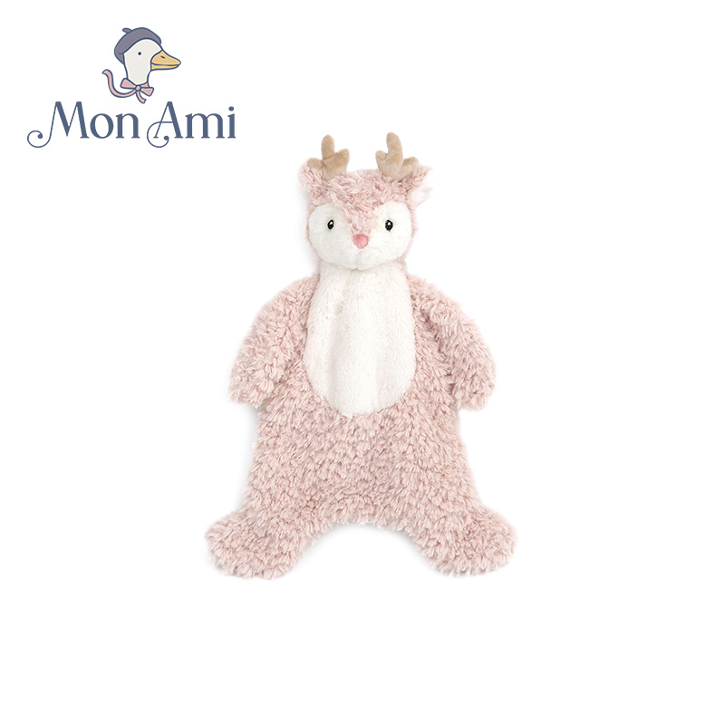 monami莫奈美小鹿安抚毯毛绒玩具