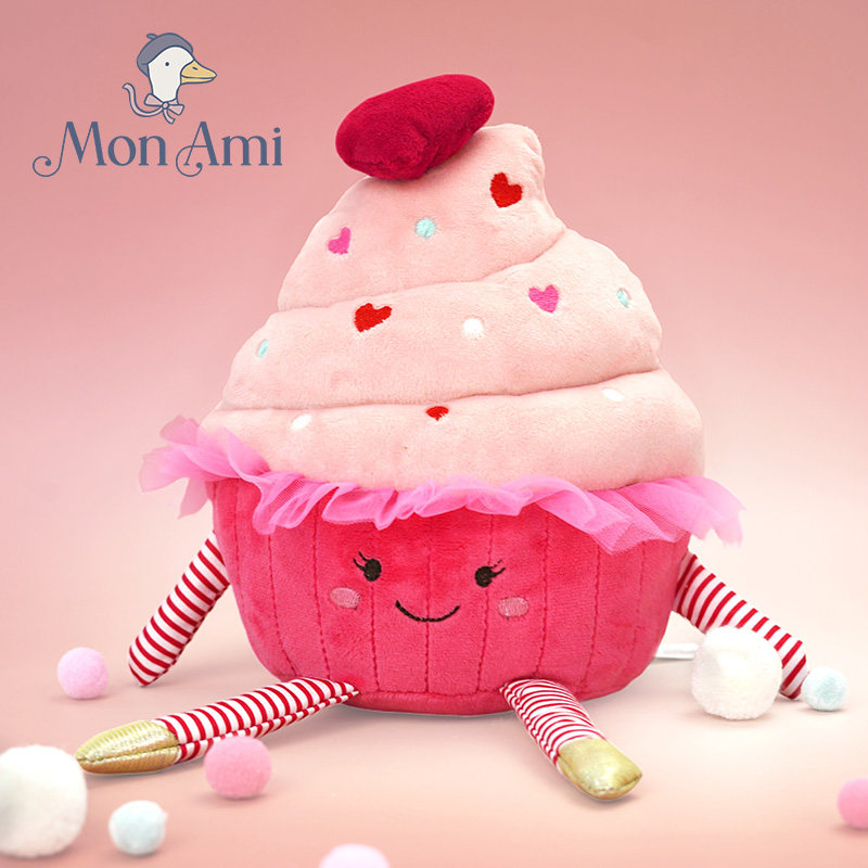 【直播专用】美国monami莫奈美糖果纸杯蛋糕毛绒玩具情人节礼物