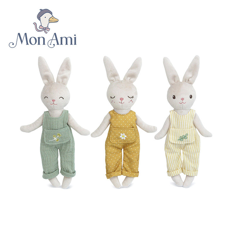 monami可爱乖乖兔毛绒玩偶