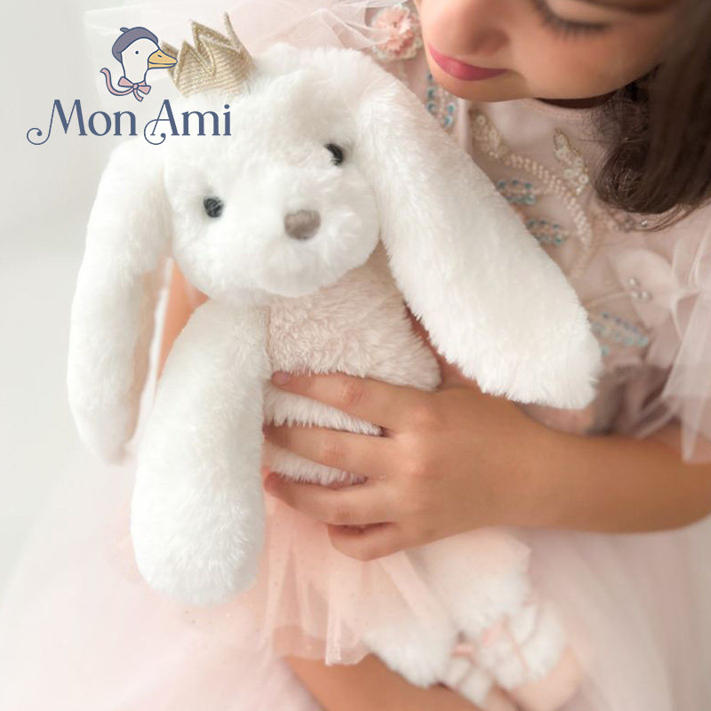 美国monami莫奈美芭蕾兔毛绒玩具