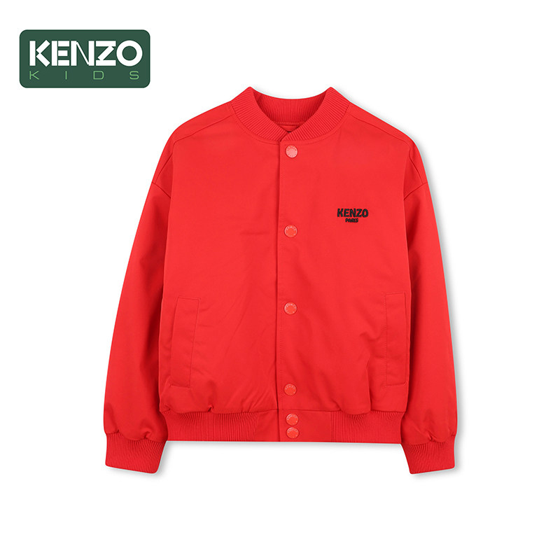 【断码特惠】KENZO KIDS童装儿童休闲刺绣夹克外套K61588