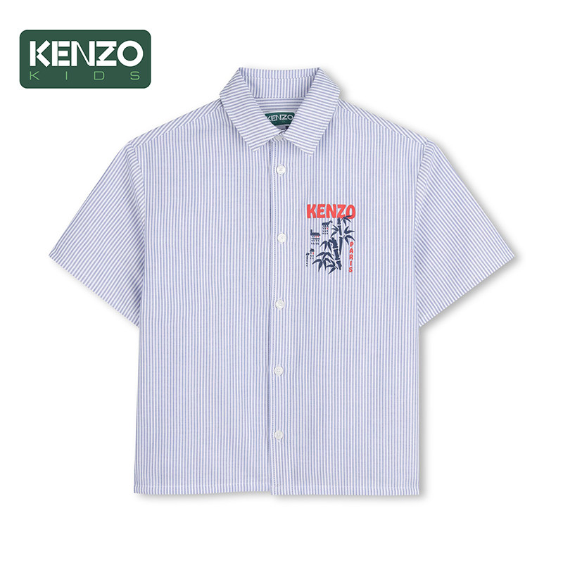 【断码特惠】KENZO KIDS童装儿童春夏休闲条纹衬衫K61845