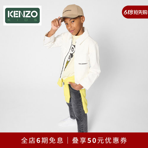 【同价618】 KENZO KIDS童装儿童休闲短袖T恤衫K61677