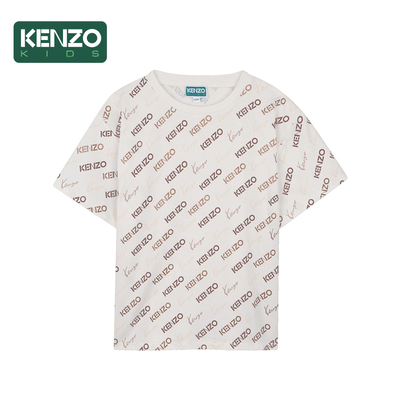 【季末特惠】 KENZO KIDS童装儿童休闲印花短袖T恤衫K61686