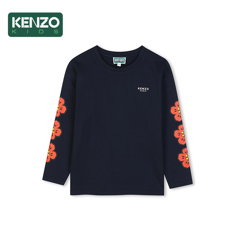 【2026秋冬新品】KENZO KIDS童装儿童休闲长袖T恤K62018图片
