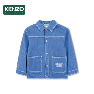 KIDS童装 KENZO 儿童牛仔夹克K61382 2025秋冬新品