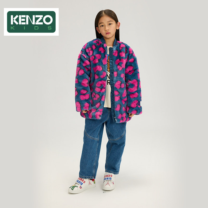 【早秋甄选】 KENZO KIDS童装儿童仿皮草休闲外套K60550