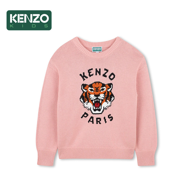 【断码特惠】KENZO KIDS童装儿童秋冬休闲针织毛衣K61334
