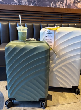 高级货！日系登机出口拉杆箱24万向轮28寸密码行李旅行箱纯pc男女