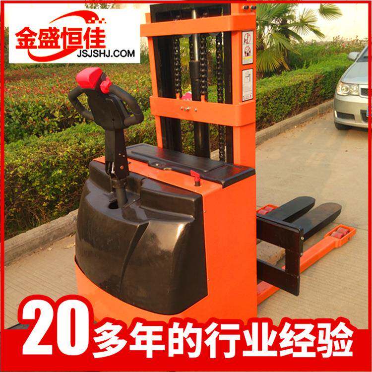 厂家出售全电动宽支腿式堆高车智能CDD-20站驾式单缸堆高车