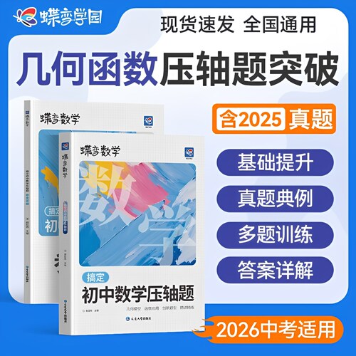 适用2026中考】蝶变数学压轴题