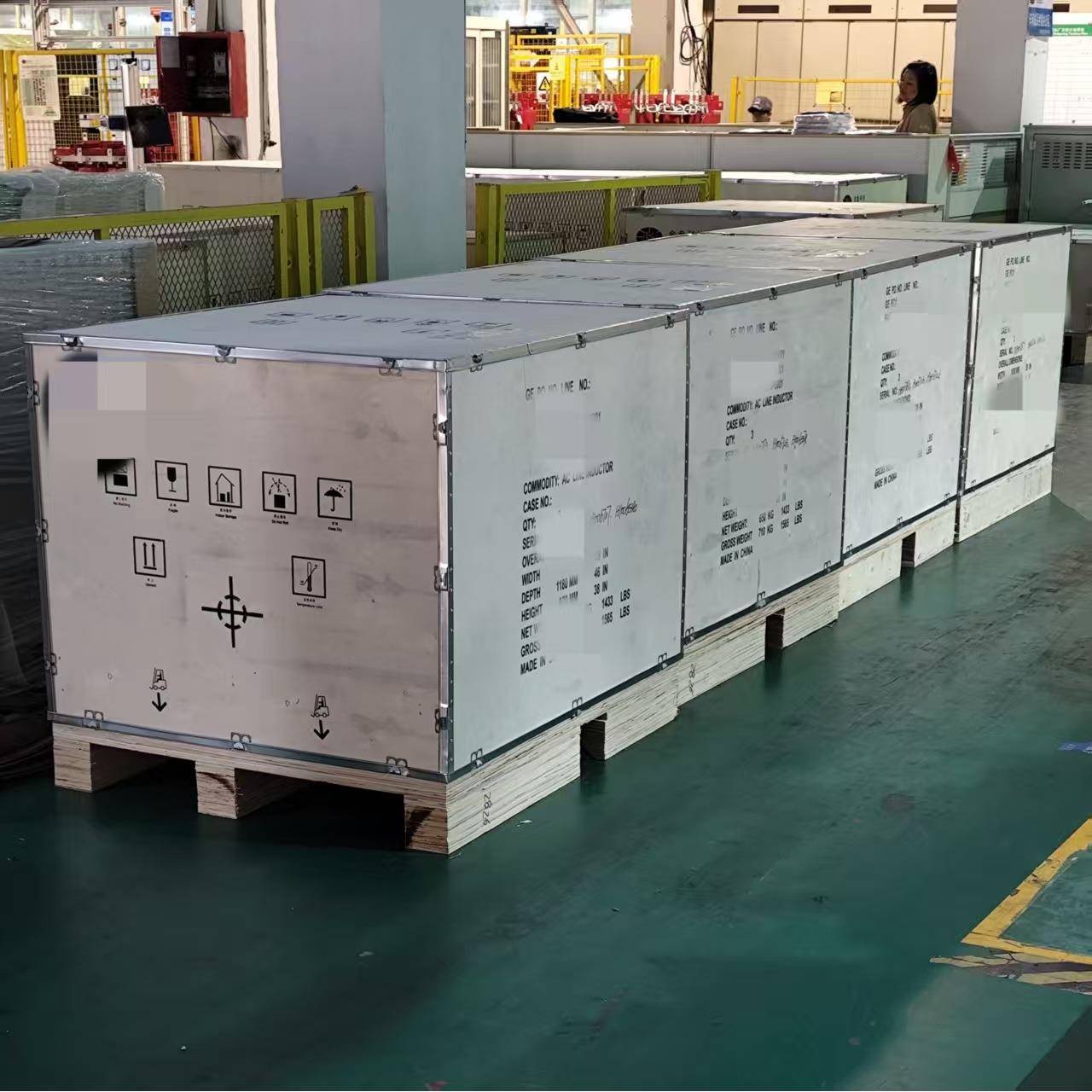 拆卸钢带木箱免熏蒸木箱大型物流运输胶合板钢带箱定制