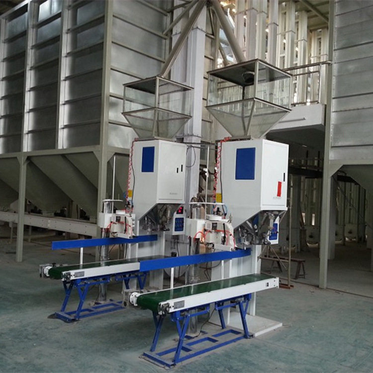 粮食称重包装机缝包机DCS-25 50大米包装机成套大米加工配套