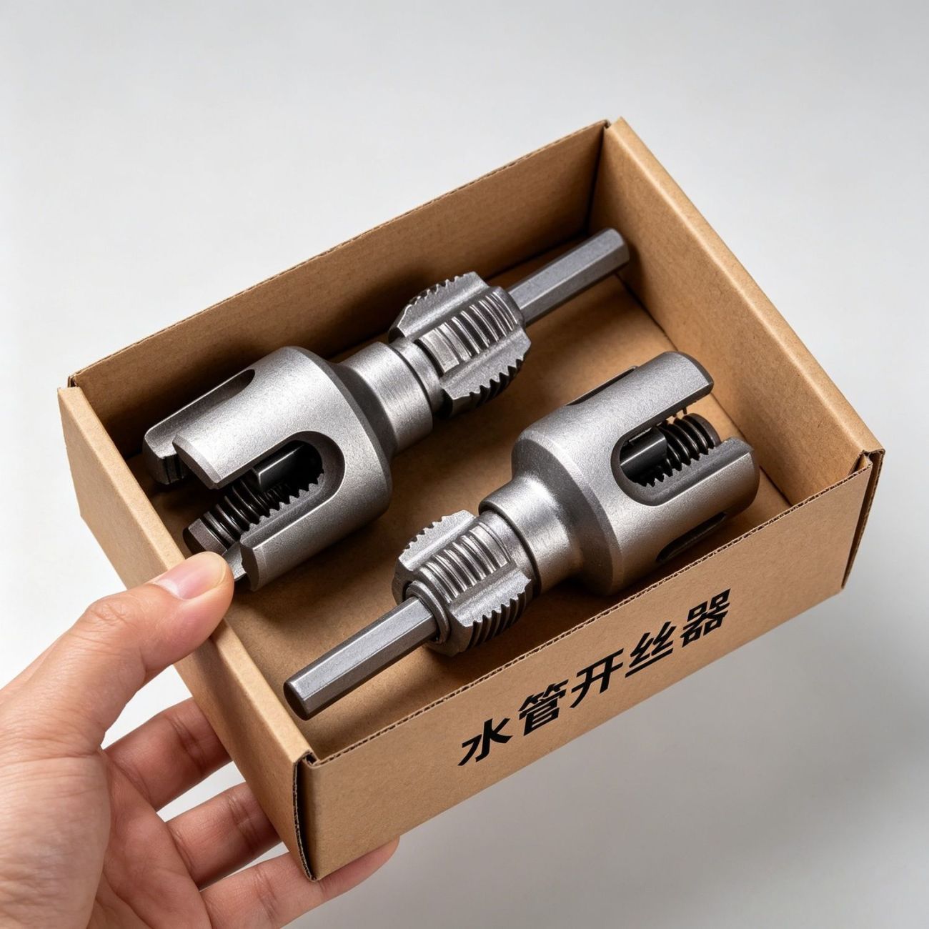 清仓特价】套丝器手动工具家用应急维修切口套丝一体经久耐用板牙