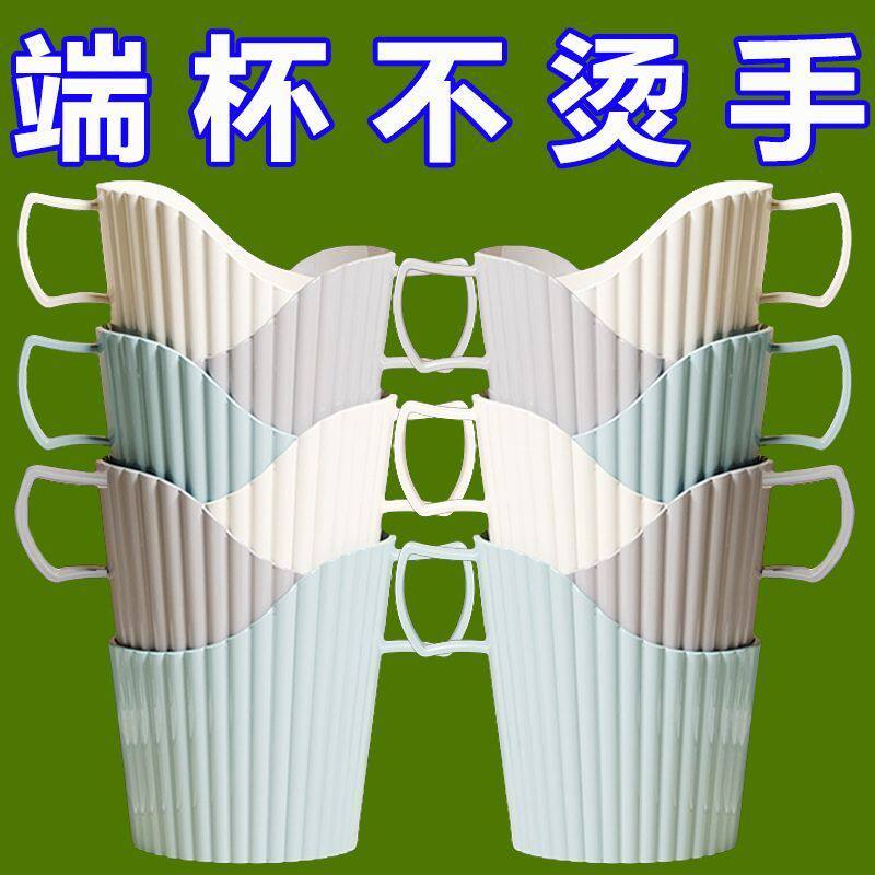 加厚防烫隔热纸杯托茶杯托