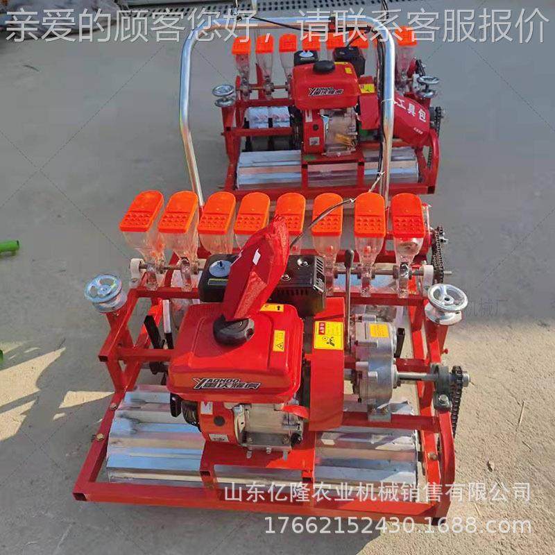 河芹菜萝北卜播精机 自yl-bzj走式蔬菜播种机 叶香菜类菜点播机