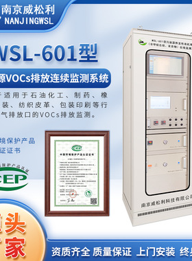 WSL-601型污染源VOCs排放连续监测系统