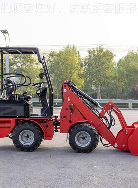 拓海T601HDL06液小型滑移装压载机 农用果园建筑工程煤矿开采小铲