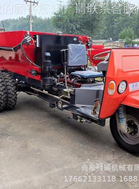 五征轮车撒粪车 多款式有应机三肥抛撒机 3RMV方自走供式抛粪机
