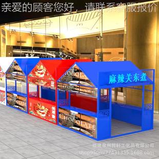 网红集市摊位展示架465户外销雨棚促台商夜市场业街架子可广移动