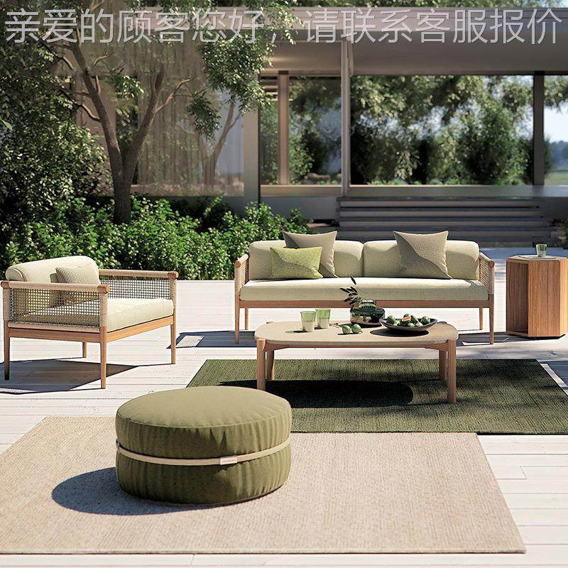 定沙户外发制室外庭院休闲藤编家具防腐木花园阳台柚木莱西酒店柚,商业/办公家具,商用藤编家具,淘宝优惠券,粉丝福利购,淘宝优惠卷