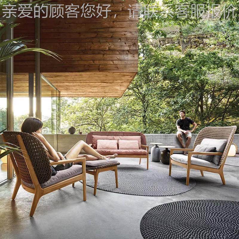 定制户外藤沙腐发庭院别柚木科隆墅防实木沙发北发欧室外酒店柚木,商业/办公家具,商用藤编家具,淘宝优惠券,粉丝福利购,淘宝优惠卷