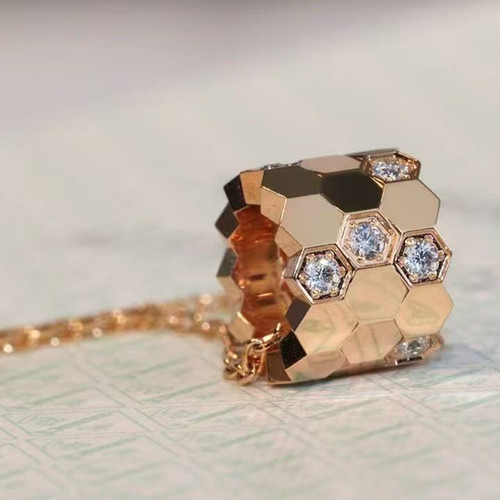 精工版轻奢蜂巢项链正确版本