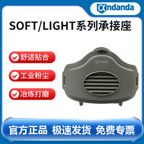 安丹达滤棉承接座搭配半面罩主体Soft/Light系列 1个