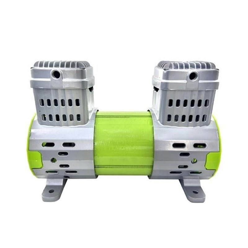 无油空压机低音气泵机头电机泵头可定制110v230V异电压空气压缩机