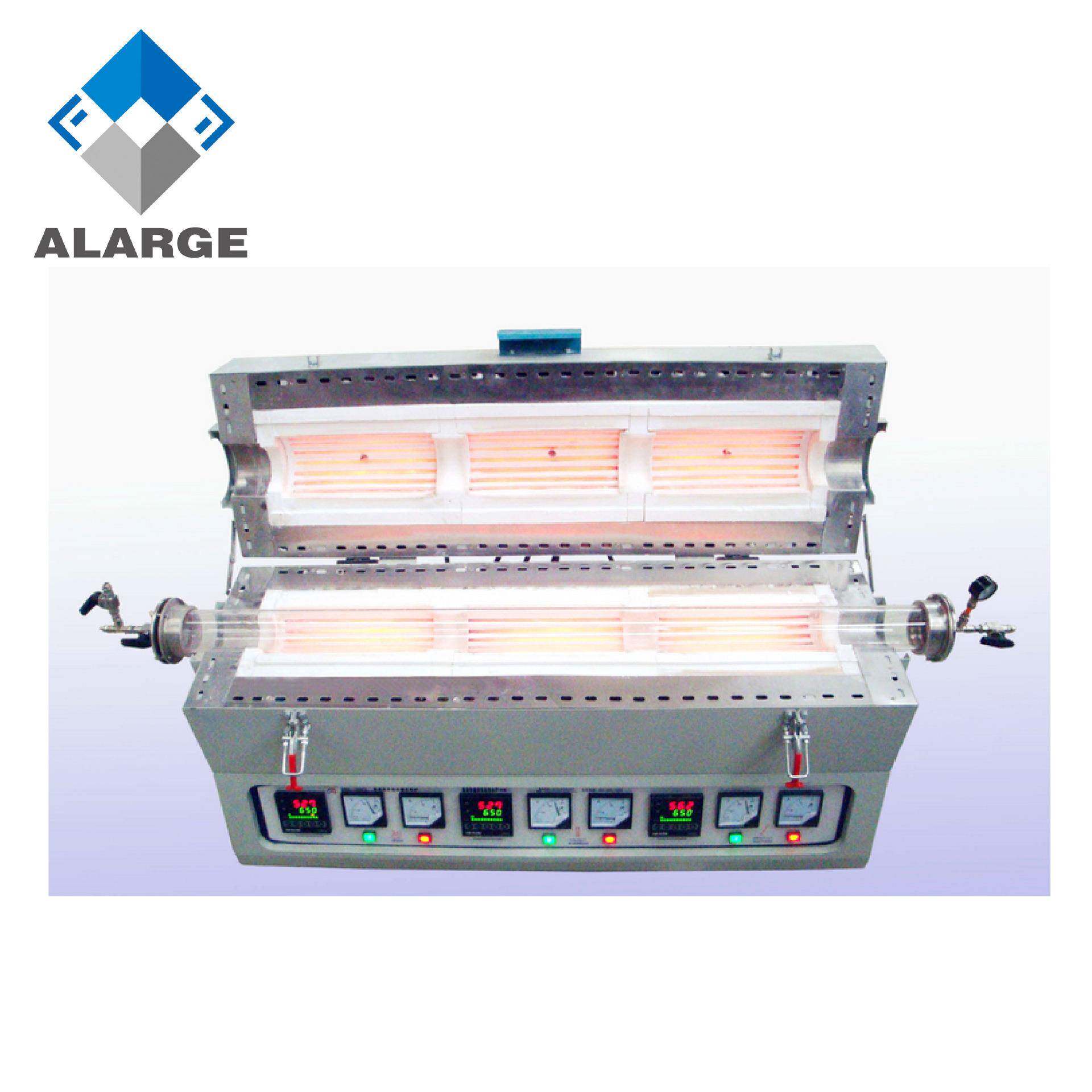 全硕厂家直销恒温区一米管式炉多区控温管式炉真空管式炉