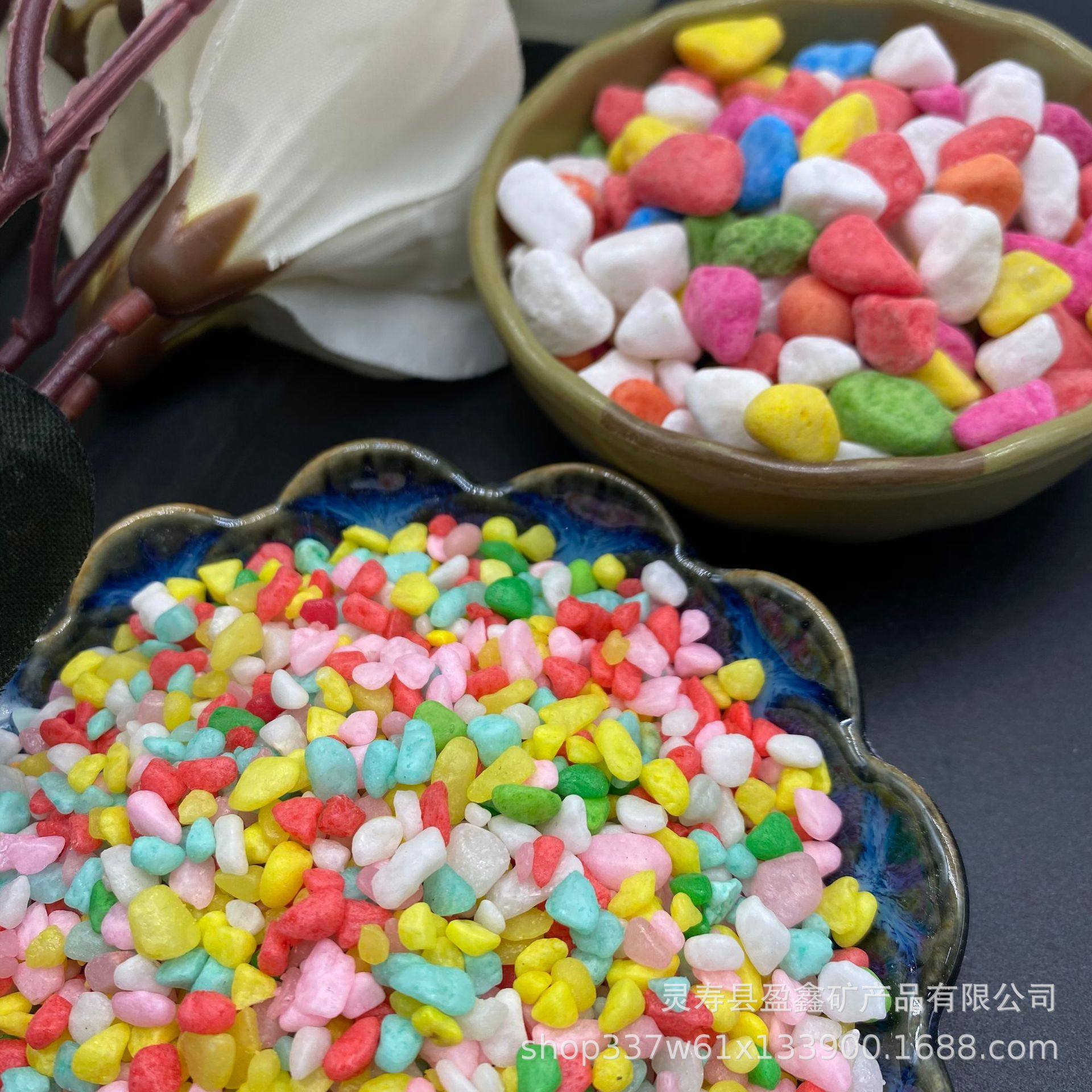 现货直销彩色石子鱼缸装修造景 水培用染色小石头园艺可用多规格,包装,其它包装袋,淘宝优惠券,粉丝福利购,淘宝优惠卷