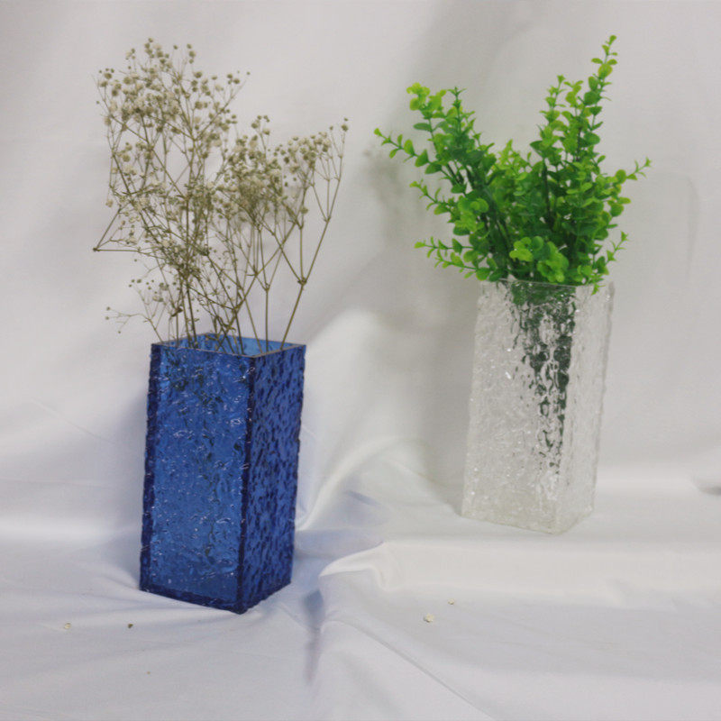 晶艺坊透明亚克力水波纹花瓶摆件简约轻奢风石头纹方形水培花器,模玩/动漫/周边/娃圈三坑/桌游,文化/体育周边,淘宝优惠券,粉丝福利购,淘宝优惠卷