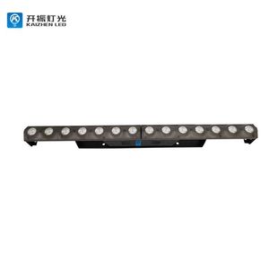 12颗 二合一点控流水变色龙舞台婚庆酒吧洗墙灯 14颗3W科瑞矩阵灯