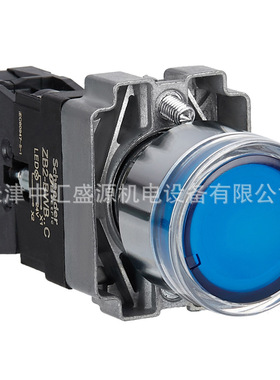 XB2BW36B1C带灯按钮AC/DC24V蓝色ZB2BWB61C+ZB2BW36C一常开