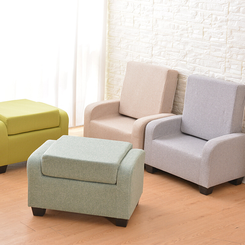 布艺沙发凳脚踏凳子网红脚踏凳茶几换鞋凳门口卧室小板凳创意矮凳