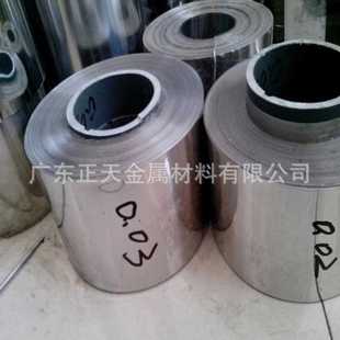 手机柔性屏用进口304TA 0.03不锈钢带 切裁切