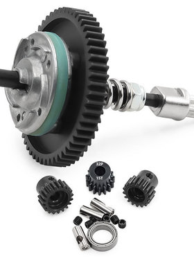 Traxxas Slash4X4 Rustler 4X4中央减速器替总成 马达齿代替6780