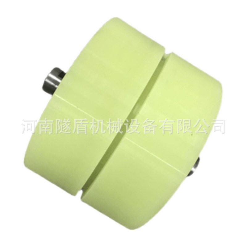 盾构机管片小车行走轮 管片拼装机轮子 包胶盾构机配件