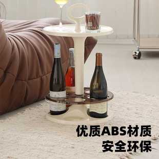 北欧创意手拎边几酒店民宿酒杯架小户型家用现代简约网红沙发角几