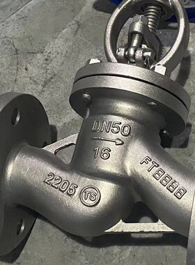 J41W-16V双相钢2205法兰截止阀 海水专用2205截止阀 双相钢截止阀