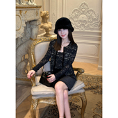 蕾丝开衫 型长袖 修身 外套女吊带背心套装 刘熊熊MCMAX 秘密花园