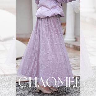 年终特惠【紫气东来】洋气时尚小众百搭法式裙子TG02481