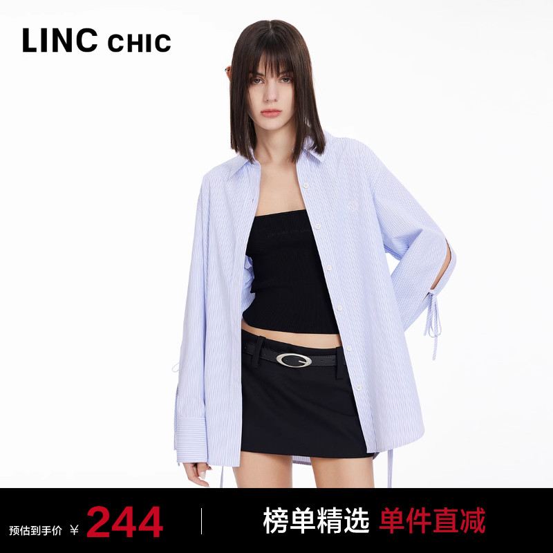 LINCCHIC金羽杰学院感街头衬衫