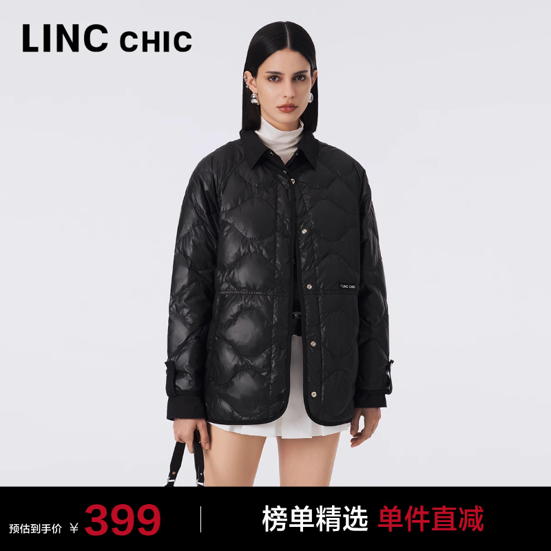 短款松弛感轻薄羽绒服