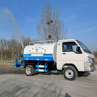 隆发电动四轮洒水车工程绿化洒水车农用除尘工地新能源洒水车